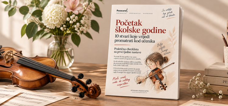 Početak školske godine: 10 stvari koje vrijedi promatrati kod učenika violine
