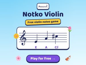 Notko Violin – free violin notes game